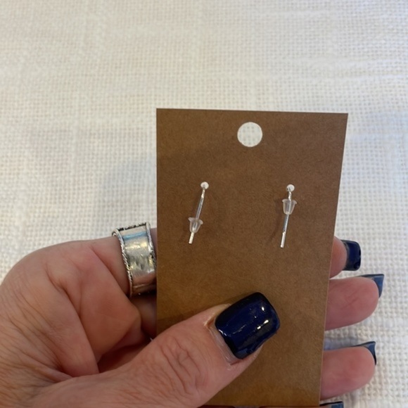 💐5/25 two tone medallion dangle drop gold black enamel silver scroll - Picture 2 of 6